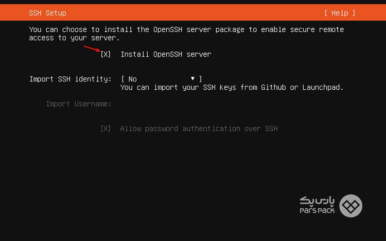 نصب OpenSSH در سرور اوبونتو لینوکس