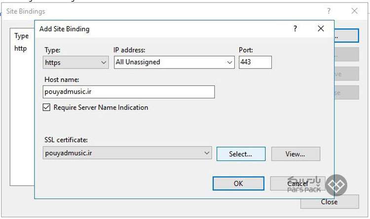 نصب ssl در وب سرور iis چطور است؟
