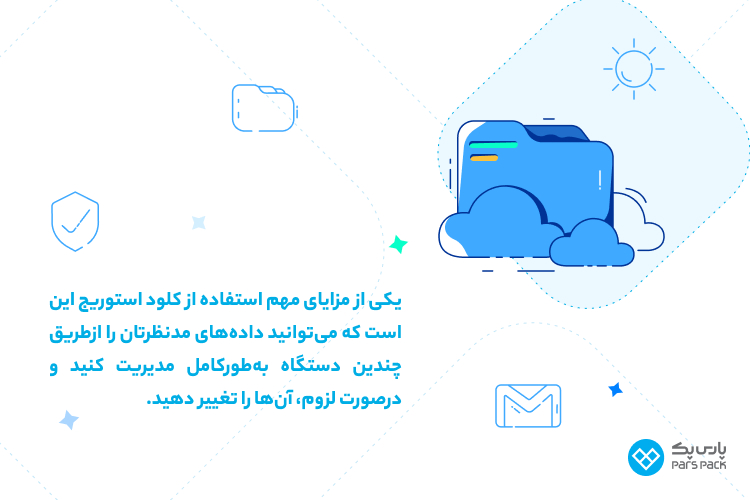 مزایای فضای ابری