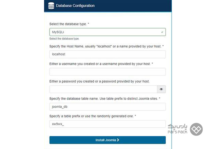 آموزش نصب جوملا روی Localhost