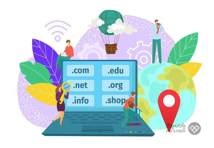 استفاده از خط تیره در دامنه