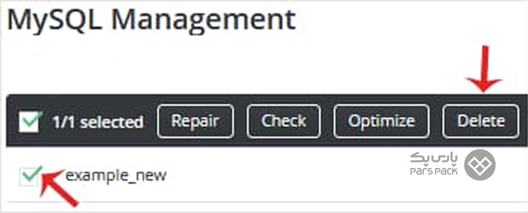  یوزر و پسورد phpmyadmin در دایرکت ادمین