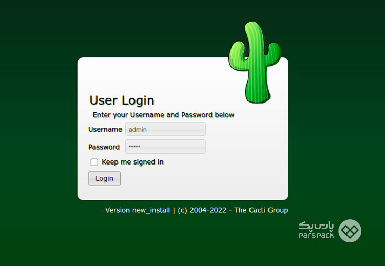 نصب cacti روی ubuntu