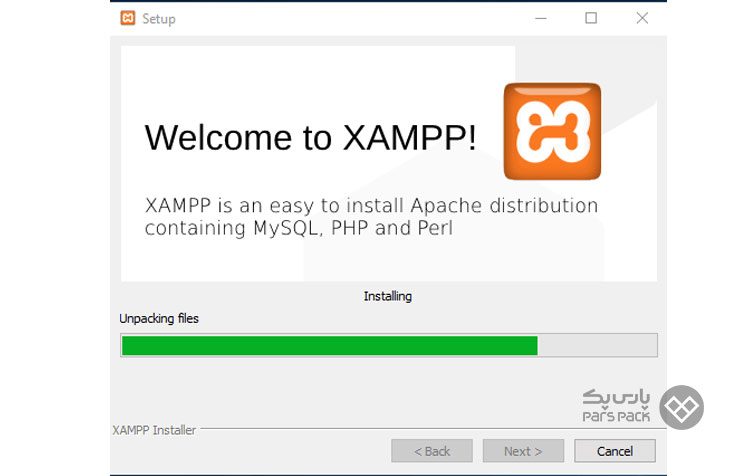اجرای xampp