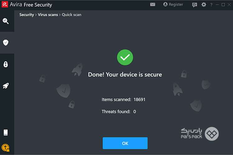 آنتی ویروس avira free security