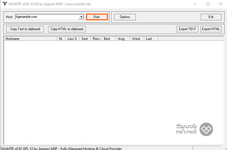 دستور tracert در ویندوز