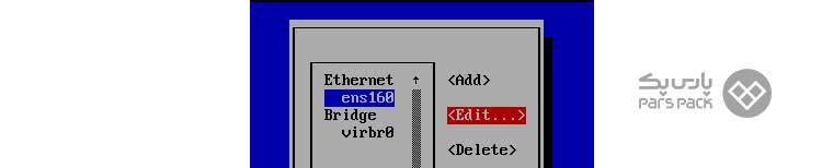 تنظیم ip در centos