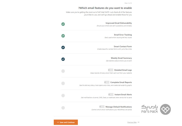 تنظیم افزونه WP Mail SMTP در وردپرس