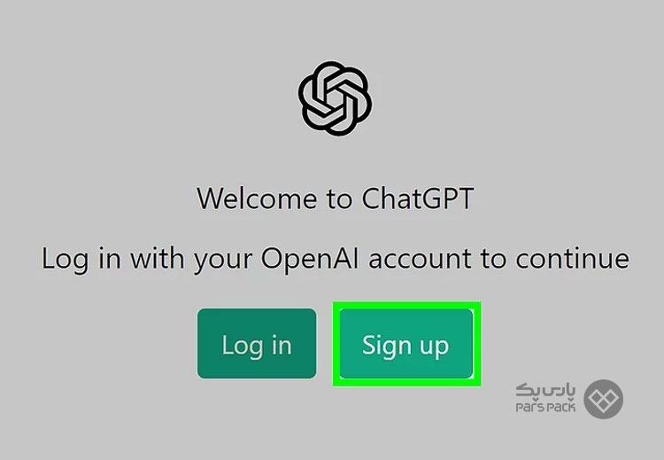 ثبت نام در chatgpt