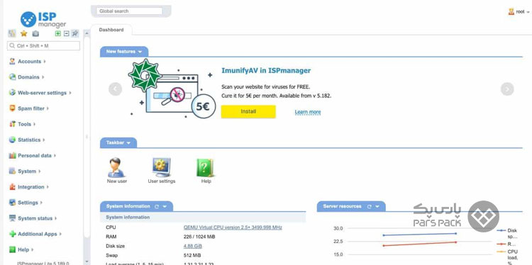 کنترل پنل هاست ISPManager چیست؟