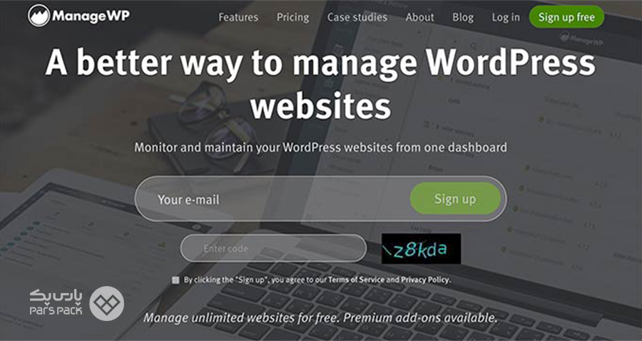 حساب کاربری ایجاد کنید افزونه Manage WP چیست؟