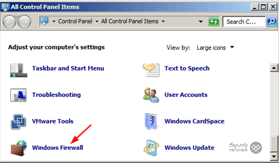 وارد کنترل پنل ویندوز شوید عدم اتصال به محیط Sql-server management sudio با لاگین جدید