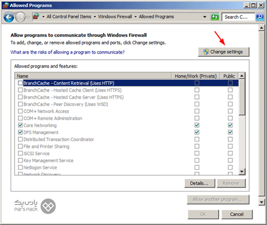 SQL را به لیست برنامههای مجاز فایروال اضافه کنید رفع خطای 18456 در SQL Server