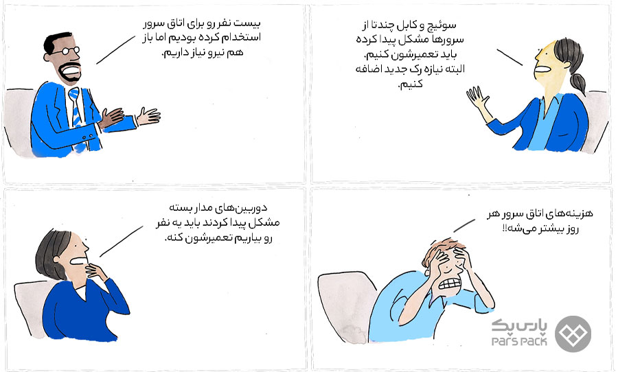 سرور مجازی یا سرور فیزیکی