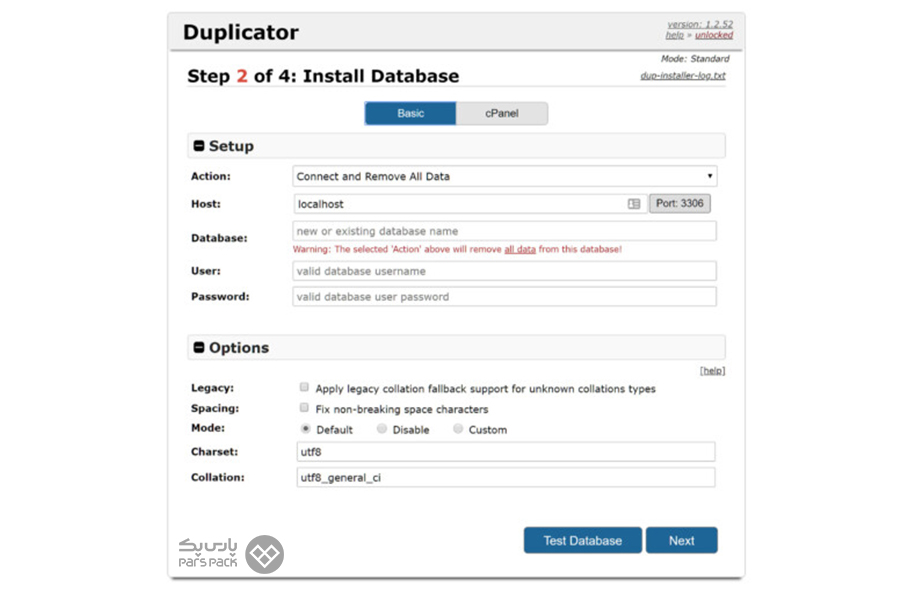 آموزش تصویری بارگذاری سایت در cPanel آموزش تصویری بارگذاری سایت در cPanel