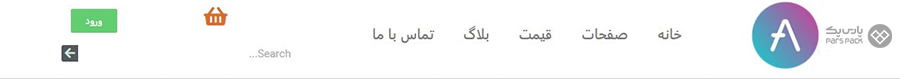 طراحی فرم جستجو هدر با المنتور نحوه طراحی فرم جستجو هدر با المنتور