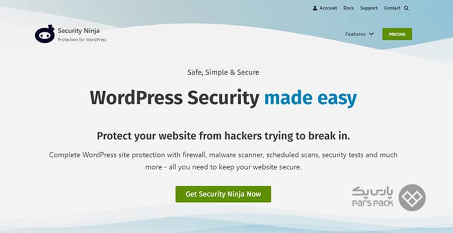 افزونه Security Ninja افزونه وردپرس سکوریتی نینجا