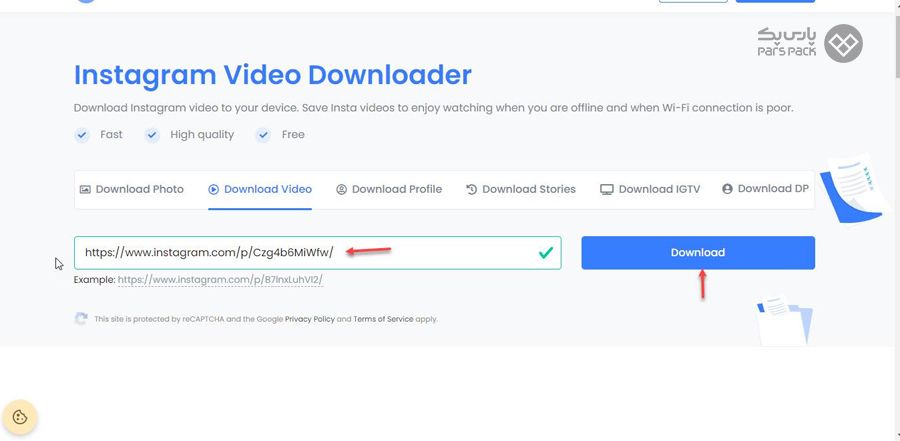 آموزش دانلود از اینستاگرام با سایت Toolzu دانلود از اینستاگرام با سایت Toolzu