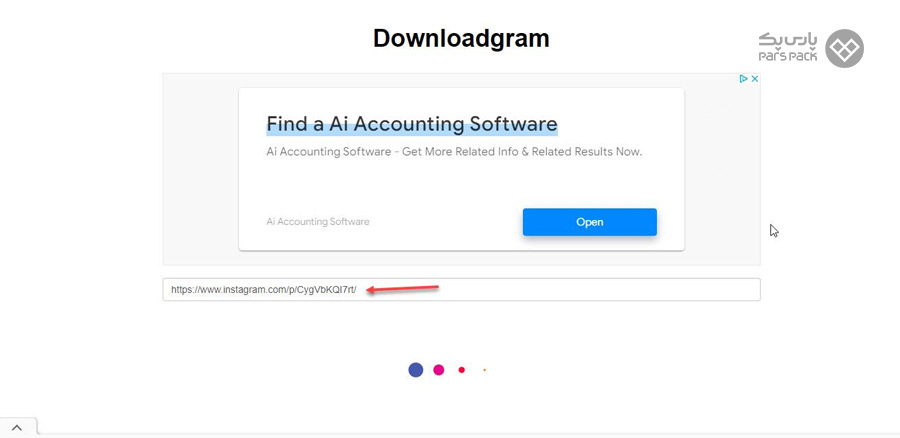 نحوه دانلود از اینستاگرام با سایت DownloadGram سایت دانلود ویدیو از اینستاگرام