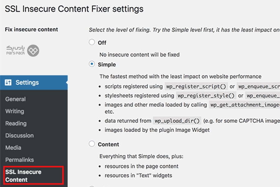 SSL Insecure Content در وردپرس گام به گام رفع خطای Mixed content