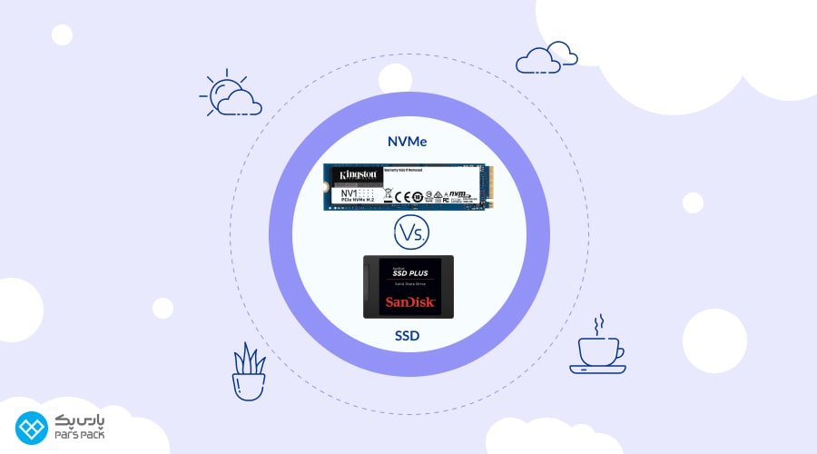 SSD یا NVMe کدام حافظه برای شما مناسب است؟ NVMe vs SSD