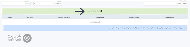 فرایند نیم بها کردن ترافیک سایتهای میزبانی شده در ایران ثبت درخواست نیم بها کردن ترافیک سایت