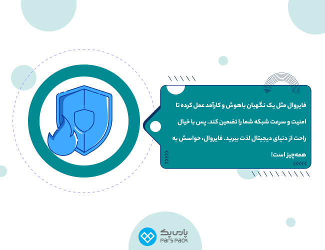 تضمین امنیت و دفاع دربرابر تهدیدات سایبری فایروال کاربرد فایروال