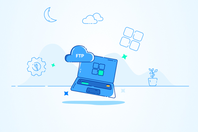 اینفوگرافیک پیکربندی FTP در ویندوز