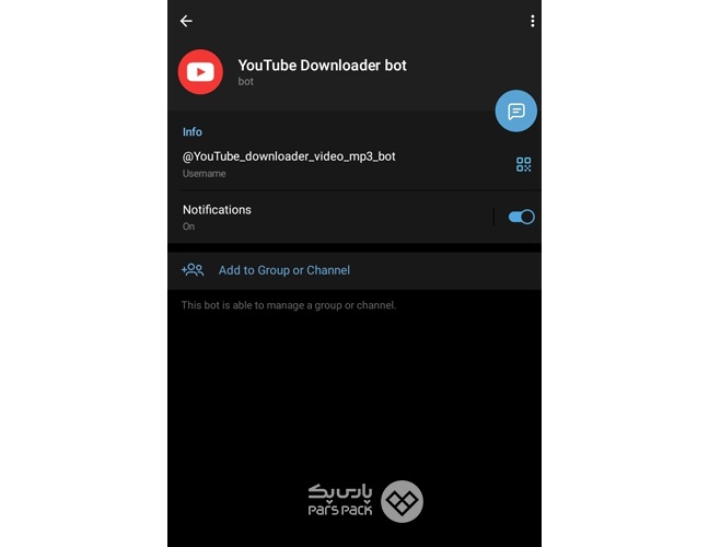 جستجوی ربات YouTube Downloader Bot دانلود پلی لیست یوتیوب جستجوی ربات تلگرامی Youtube Downloader Bot