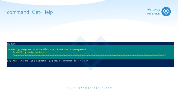 powershell دستور