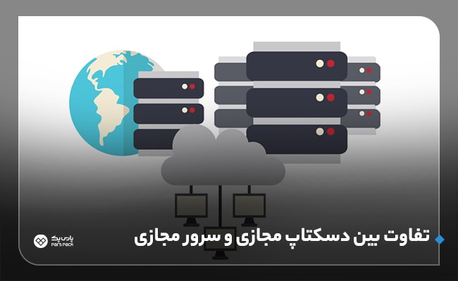 تفاوت مجازی سازی دسکتاپ و سرور